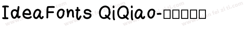 IdeaFonts QiQiao字体转换
